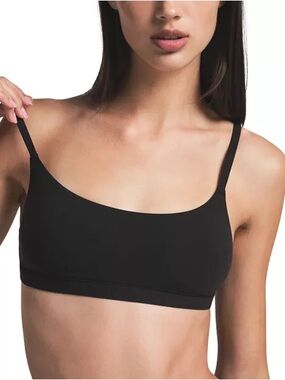 SKIMS Black Seamless Scoop Bralette